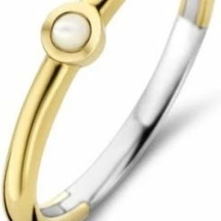 Kopen 👏 TI SENTO - Milano 12253MW Dames Ring Maat 56 - Goudkleurig ❤️ -Sieraden-horloges Verkoop 487x840