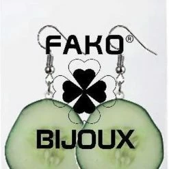 Groothandel 🤩 Fako Bijoux® - Oorbellen - Groente & Fruit - Komkommer 🤩 -Sieraden-horloges Verkoop 501x840