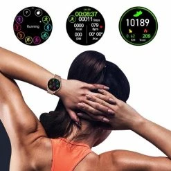 Flash-uitverkoop ✨ Tijdspeeltgeenrol Smartwatch F68 Zilver - Stappenteller - Hartslagmeter - Bloeddrukmeter - Bluetooth - Waterdicht - Gezond - Fitness - 2020 Model - ❤️ -Sieraden-horloges Verkoop 501x840 5