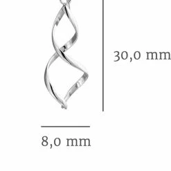 Uitgang 🔥 Glams Oorhangers Franse Haak 40 Mm - Zilver ✨ -Sieraden-horloges Verkoop 519x840