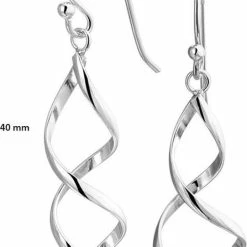 Uitgang 🔥 Glams Oorhangers Franse Haak 40 Mm - Zilver ✨ -Sieraden-horloges Verkoop 541x840