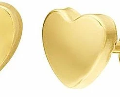 Goedkoopste 🧨 Sparkle14 Hart Dames Oorknoppen 4,2 Mm - Goud ✔️ -Sieraden-horloges Verkoop 550x200