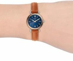 Nieuw 😍 Fossil Carlie Mini Horloge ES4701 Dameshorloge 28 Mm - Bruin 🔔 -Sieraden-horloges Verkoop 550x205