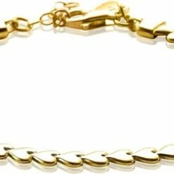 Groothandel 🛒 Zinzi Jewels 925 Sterling Zilveren Goudkleurige Armband (Lengte: 17.00-19.00 Cm) - Goud ✔️