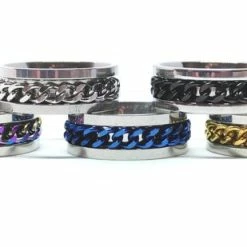 Korting ✔️ Ocean Of Motion - Anxiety Ring - Stress Ring - Fidget Ring - Spinner Ring - Fidget Toys - Ring - Ringen - Fles Opener - Bier Opener - Titanium - Ketting - Goud - Ringmaat 53/17.00 Mm - Dames - Heren 😀 -Sieraden-horloges Verkoop 550x309 21