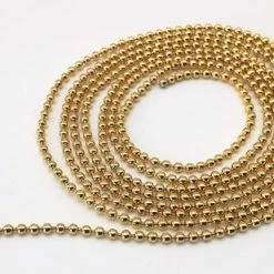 Beste recensies van 🔥 Lili 41 RVS - Goudkleurig - Bolletjes - Ketting - 90 Cm - Dikte 1.5 Mm - Makkelijk In Te Korten. 🎁