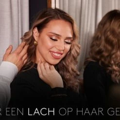 Hete verkoop 🧨 Laura Ferini Dames Ketting Facile Goud - Goudkleurige Schakelketting Met Plaatje - 18K Geelgoud Verguld - Halsketting - Collier - Sieraad - Accessoires - Dames Ketting Met Hanger ❤️ -Sieraden-horloges Verkoop 550x330