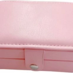 Uitgang 🧨 A&K Sieradendoos 6 Compartimenten | Chique Sieradenbox Voor Juwelen | Sieraden | Oorbellen | Ketting | Armband | Roze ❤️ -Sieraden-horloges Verkoop 550x334