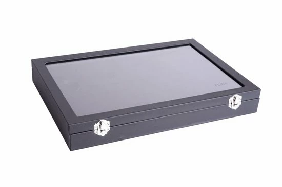 Beste deal 🔔 Fliex Sieraden Display Ringen Manchetknopen Doos Zwart - Klep - 😀 5 Beste deal 🔔 Fliex Sieraden Display Ringen Manchetknopen Doos Zwart - Klep - 😀 - Afbeelding 3