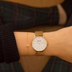 Aanbiedingen 🎉 Elysian - Dames Horloge - Goud Mesh - Waterdicht - 36mm 🥰 -Sieraden-horloges Verkoop 550x366 59
