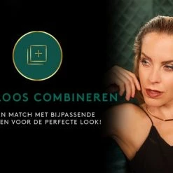 Hete verkoop 🧨 Laura Ferini Dames Ketting Facile Goud - Goudkleurige Schakelketting Met Plaatje - 18K Geelgoud Verguld - Halsketting - Collier - Sieraad - Accessoires - Dames Ketting Met Hanger ❤️ -Sieraden-horloges Verkoop 550x370