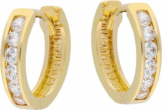 Korting π Glow 207.0107.11 - Oorringen - Goud - Goudkleurig - 11mm π 3 Korting π Glow 207.0107.11 - Oorringen - Goud - Goudkleurig - 11mm π