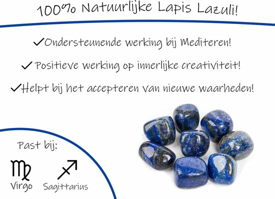 Kopen ๐ Bixorp Gems Lapis Lazuli Edelstenen Armband - Gepolijste Edelsteen Kralenarmband - Cadeau Voor Kerst & Sinterklaas - Cadeau Voor Haar ๐ฅ 10 Kopen ๐ Bixorp Gems Lapis Lazuli Edelstenen Armband - Gepolijste Edelsteen Kralenarmband - Cadeau Voor Kerst & Sinterklaas - Cadeau Voor Haar ๐ฅ - Afbeelding 8