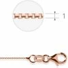 Begroting 🎉 Jewels Inc. - Venetiaan Ketting Met Karabijnsluiting - 1.0mm Dik - Lengte 50cm - Roségoud Verguld Zilver 925 ⭐ -Sieraden-horloges Verkoop 550x413 1
