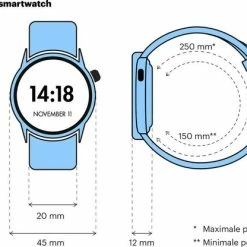 Korting 🤩 Belesy® Tachy - Smartwatch Dames - Smartwatch Heren - Horloge - 1.3 Inch - Kleurenscherm - Stappenteller - Bloeddruk - Hart ECG - Mutli Sport - Zilver – Lichtbruin - Leer ✔️ -Sieraden-horloges Verkoop 550x416