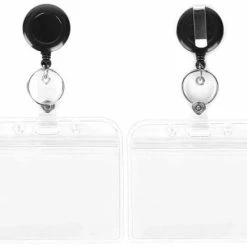 Hete verkoop 😍 Badgehouder - Trekkoord Sleutelhanger – Zusterhorloge – Verpleegster Trekkoord – Transparant MET KAARTHOUDER – I-deLuxe Verpakking ⌛ -Sieraden-horloges Verkoop 550x436 2