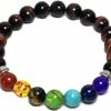 Goedkoop 😀 Rhylane – Chakra Armband Rood Tijgeroog – Bracelets & Beads – Unisex – 20 Cm – Kralen 8 Mm 😉 -Sieraden-horloges Verkoop 550x448 1
