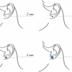 Groothandel 🤩 Aramat Jewels ® - Stalen Oorknopjes Zweerknopjes Zilverkleurig Transparant 4mm Unisex 🤩 -Sieraden-horloges Verkoop 550x451 7