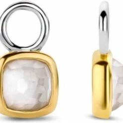 Goedkoop ✔️ TI SENTO - Milano 9248MW Oorbedels - Zilver/goudkleurig 👍 -Sieraden-horloges Verkoop 550x482 2