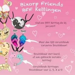 Groothandel โ๏ธ Bixorp Friends BFF Ketting Voor 2 Met Blauw & Roze Hartje Zilverkleurig - Vriendschapsketting - Twee Helften Best Friends - Voor Meisjes - Best Friends Ketting Vriendschap Cadeau Voor Twee ๐ 22 Groothandel โ๏ธ Bixorp Friends BFF Ketting Voor 2 Met Blauw & Roze Hartje Zilverkleurig - Vriendschapsketting - Twee Helften Best Friends - Voor Meisjes - Best Friends Ketting Vriendschap Cadeau Voor Twee ๐ -Sieraden-horloges Verkoop 550x486 1