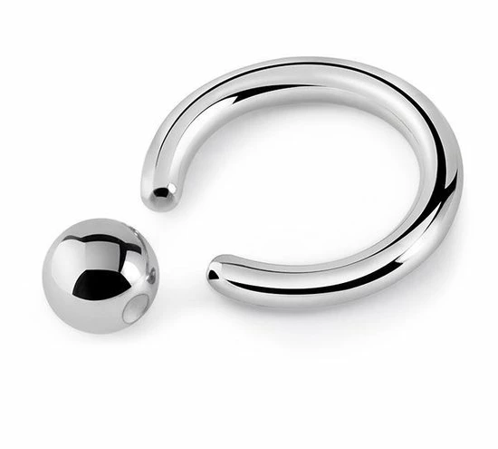 Promo π Titanium 14 Mm Ball Closure Ring 1,6. RH-Jewelry β 3 Promo π Titanium 14 Mm Ball Closure Ring 1,6. RH-Jewelry β
