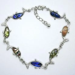 Kopen 💯 LunaLady Enkelbandje Dolfijn Abalone Shell 🌟