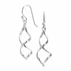 Uitgang 🔥 Glams Oorhangers Franse Haak 40 Mm - Zilver ✨ -Sieraden-horloges Verkoop 550x502 2