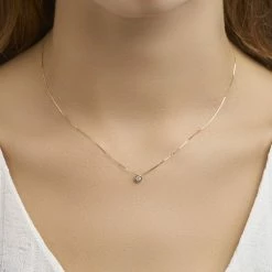 Beste Pirce 💯 Sparkle14 Ketting Zirkonia 0,5 Mm 40 + 2 Cm - Goud 🎉 -Sieraden-horloges Verkoop 550x502 5