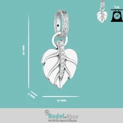 Gloednieuw ✨ Tracelet - Zilveren Bedels - Bedel Herfst | Blaadje Herfst Met Zirkonia | 925 Sterling Zilver - Pandora Compatible - Met 925 Zilver Certificaat - Sinterklaas En Kerst Cadeau 🤩 -Sieraden-horloges Verkoop 550x504 1