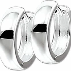 Coupon ✨ Glams Klapoorringen Bol - Zilver ✔️