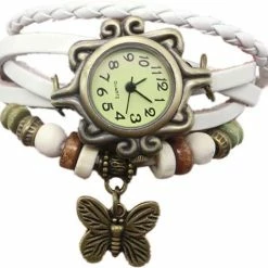 Flash-uitverkoop 💯 Dames Horloge-armband 18 Mm Wit I-deLuxe Verpakking 🥰