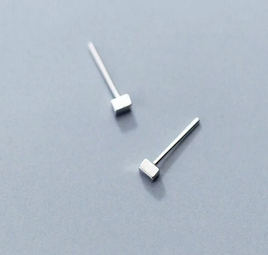 Begroting ๐ Geshe-Dames Platinum Vergulde Zilveren Oorbellen Trendy Rechthoek Knopjes-zilver 925-3mmx2mm-feest Cadeau โค๏ธ 3 Begroting ๐ Geshe-Dames Platinum Vergulde Zilveren Oorbellen Trendy Rechthoek Knopjes-zilver 925-3mmx2mm-feest Cadeau โค๏ธ