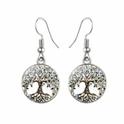 Coupon 🥰 Chanerie | Cadeau | Moederdag | Oorbellen | Staal | Glas | Levensboom | Cadeau Voor Haar ⭐