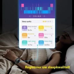 Korting 🤩 Belesy® Tachy - Smartwatch Dames - Smartwatch Heren - Horloge - 1.3 Inch - Kleurenscherm - Stappenteller - Bloeddruk - Hart ECG - Mutli Sport - Zilver – Lichtbruin - Leer ✔️ -Sieraden-horloges Verkoop 550x527