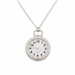 Top 10 ❤️ Treasure Trove® Lange Ketting Horloge Staal Vrouwen - Dames Horloge - Zilverkleurig - 80 Cm ✨