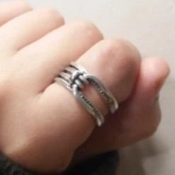 Korting ⭐ Ring- Zilver- Katy -Verstelbaar- Dames-Charme Bijoux 🌟 -Sieraden-horloges Verkoop 550x539 2