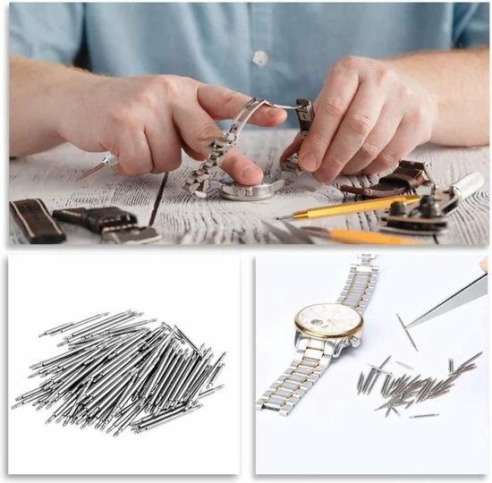 Beste deal π Merkloos Horloge Pennen Batterij Vervangen Gereedschap Reparatie Set 148 Delig β Watchmaker Repair Tool Kit β 7 Beste deal π Merkloos Horloge Pennen Batterij Vervangen Gereedschap Reparatie Set 148 Delig β Watchmaker Repair Tool Kit β - Afbeelding 5