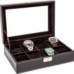 Coupon π LA ROYALE Horlogebox Classico 8 XL - Zwart - 8 Horloges π 7 Coupon π LA ROYALE Horlogebox Classico 8 XL - Zwart - 8 Horloges π -Sieraden-horloges Verkoop 550x542 1