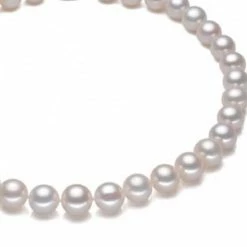 Begroting 🤩 Charme Bijoux Ketting- Parel- Ivoor- Budget- Trouwen-8 Mm- Kerst- Jubilea- Kort ⭐