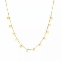 Korting 😍 Akyol – Goudkleurige Ketting - Halsketting – Stainless Steel - Stainless Steel Ketting - Cadeau Kerst - Ketting Stainless Steel - Ketting - Goudkleurig Ketting - Halsbandje - Ketting Voor Dame 🎉