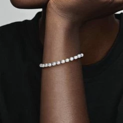 Beste recensies van 😉 Pandora - Treated Freshwater Cultured Pearl Blue Cord Chain Bracelet - 591689C01 18cm 💯 -Sieraden-horloges Verkoop 550x546 7