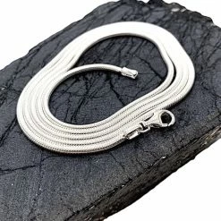 Beste Verkoop 😉 Behave 925 Massief Zilveren Slangen-ketting Voor Heren En Dames Lengte 55cm 🔥 10 Beste Verkoop 😉 Behave 925 Massief Zilveren Slangen-ketting Voor Heren En Dames Lengte 55cm 🔥 -Sieraden-horloges Verkoop 550x550 1013