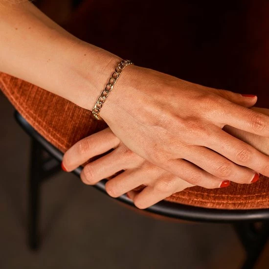 Top 10 π Laura Ferini Dames Armband Allora Goud - Goudkleurige Schakelarmband - 18K Geelgoud Verguld - Sieraad - Accessoires - Sieraden - Dames Armbandje β 5 Top 10 π Laura Ferini Dames Armband Allora Goud - Goudkleurige Schakelarmband - 18K Geelgoud Verguld - Sieraad - Accessoires - Sieraden - Dames Armbandje β - Afbeelding 3