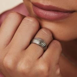 Hete verkoop ✔️ May Sparkle 🌞 Summer Breeze Dames Ring Staal - Zilverkleurig - 16.50 Mm / Maat 52 🎉 -Sieraden-horloges Verkoop 550x550 1038