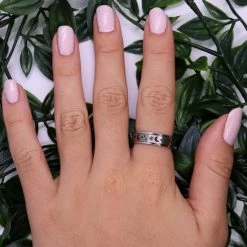 Goedkoop ⭐ Despora Anxiety Ring - (ster Maan) - Stress Ring - Fidget Ring - Draaibare Ring - Spinning Ring - Spinner Ring - Zilver Plated - (18.50 Mm / Maat 58) ⭐ -Sieraden-horloges Verkoop 550x550 1076