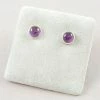 Top 10 🎉 House Of Jewels - Kleine Amethist Oorknoppen 925 Zilver - Cabochon Geslepen 🛒 -Sieraden-horloges Verkoop 550x550 1080