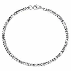 Beste recensies van 🔥 Fako Bijoux® - Schakelarmband Gourmet - Cuban Link - Armband Staal - RVS - 3mm - 20cm - Zilverkleurig 🧨