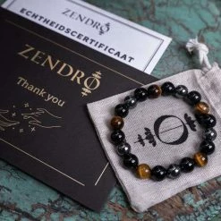 Uitgang 🎁 Zendro - Tijgeroog Armband - Triple Protection - Handmade - Edelstenen Armband - Spiritueel Cadeau - Chakra Armband - Armband Dames - Armband Heren 👏 -Sieraden-horloges Verkoop 550x550 1136