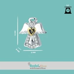 Coupon 🎉 Tracelet - Zilveren Bedels - Bedel Beschermende Engel | Met Gouden Hartje | 925 Sterling Zilver - Pandora Compatible - 925 Zilver Certificaat - Sinterklaas En Kerst Cadeau 🌟 8 Coupon 🎉 Tracelet - Zilveren Bedels - Bedel Beschermende Engel | Met Gouden Hartje | 925 Sterling Zilver - Pandora Compatible - 925 Zilver Certificaat - Sinterklaas En Kerst Cadeau 🌟 -Sieraden-horloges Verkoop 550x550 1151