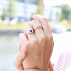 Goedkoopste 💯 Lucardi - Zilveren Driedelige Ring 🔔 -Sieraden-horloges Verkoop 550x550 1171